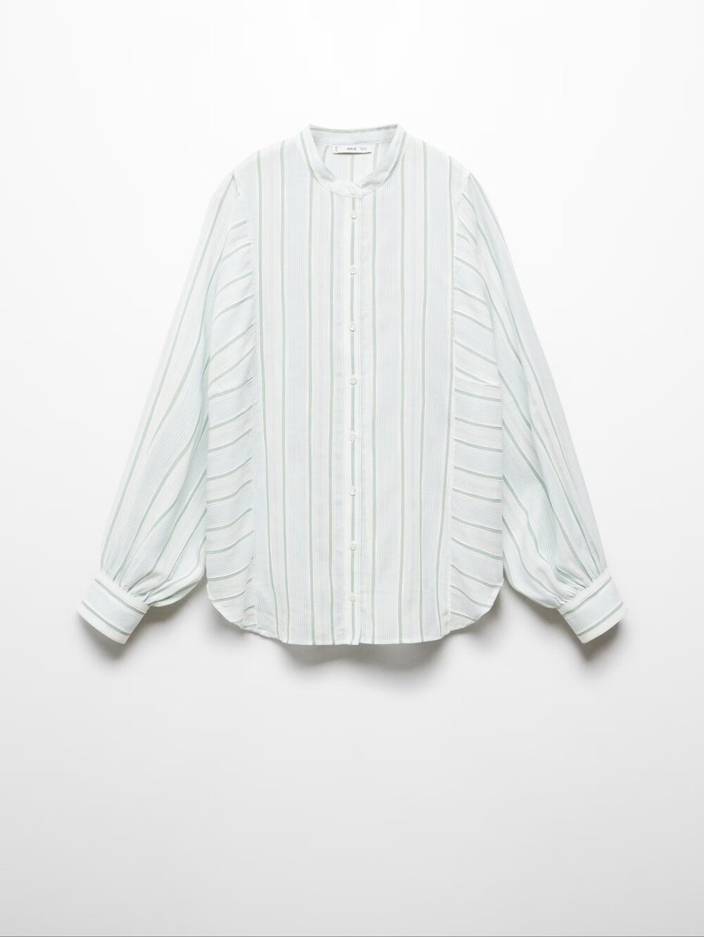 Mango Stripe Print Shirt
